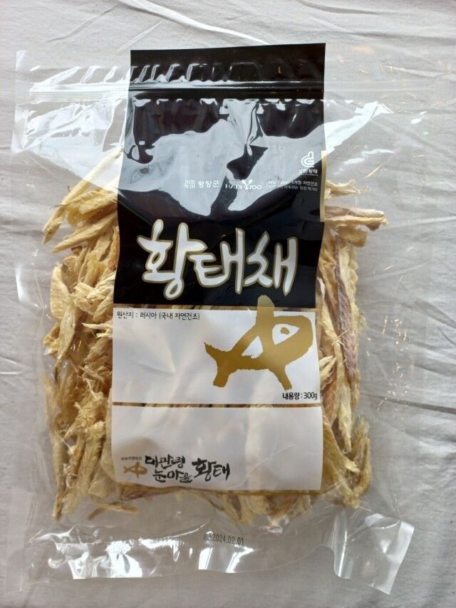 강원더몰,대관령눈마을황태 황태채500g